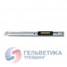 Нож OLFA  9мм (SVR-2) с автофиксатором,лезвие 60°, корпус из нержав.стали